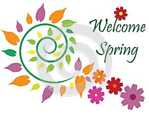 Welcome Spring- Artistic Awesome Creative