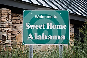 Welcome to Alabama Sign Horizontal