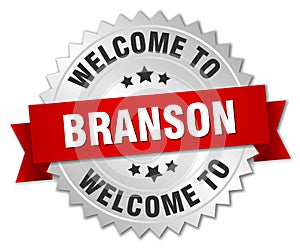 welcome to Branson badge