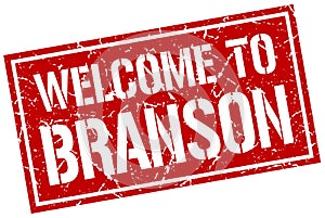 welcome to Branson stamp