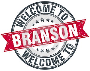 welcome to Branson stamp