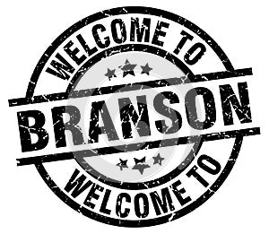 welcome to Branson stamp