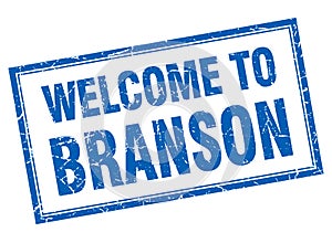 welcome to Branson stamp