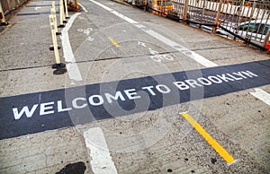 Welcome to Brooklyn sign photo