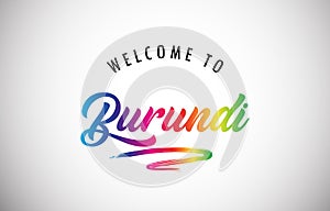 Welcome to Burundi poster
