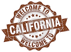 Welcome to California seal