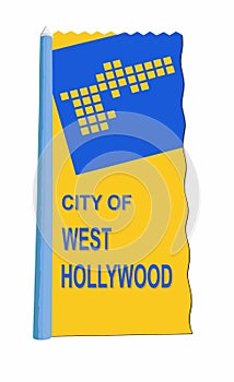 Welcome to city of west hollywood sign, california
