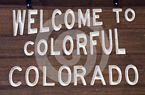 Welcome to Colorado