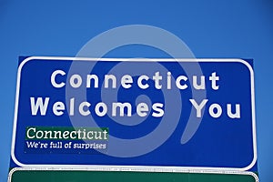 Welcome to Connecticut Sign