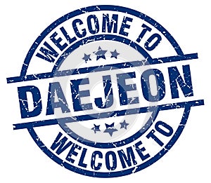 welcome to Daejeon stamp