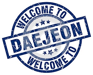 welcome to Daejeon stamp