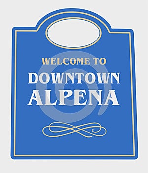 Welcome to Downtown Alpena Michigan