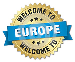 welcome to europe badge