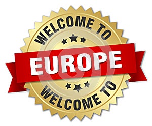 welcome to europe badge