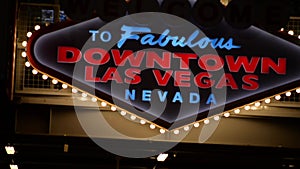 Welcome to fabulous Downtown Las Vegas Sign