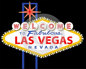 Welcome to fabulous Las Vegas Nevada sign photo