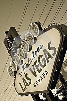 Welcome to fabulous Las Vegas (retro style)