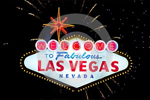 Welcome to Fabulous Las Vegas sign