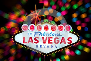 Welcome to Fabulous Las Vegas sign