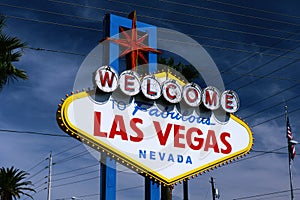 The Welcome to Fabulous Las Vegas sign