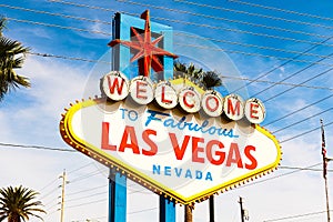 The Welcome to Fabulous Las Vegas sign