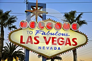 Welcome to fabulous Las Vegas sign photo