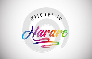 Welcome to Harare poster