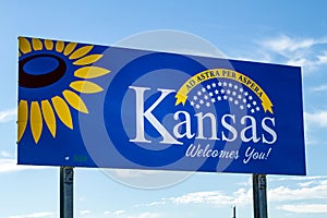 Welcome to Kansas Highway Sign