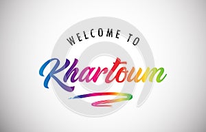 Welcome to Khartoum poster