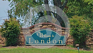 Welcome to London Sign