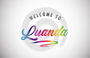 Welcome to Luanda poster