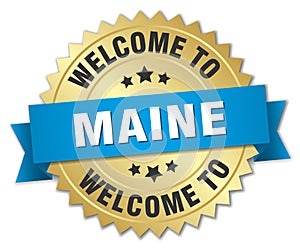welcome to Maine badge