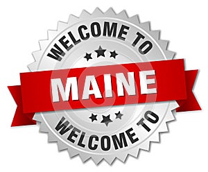 welcome to Maine badge