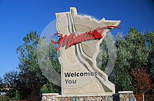 Welcome to Minnesota Sign photo