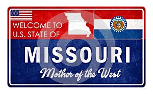 Welcome to Missouri - grunde sign