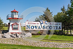 Welcome to Nova Scotia Sign