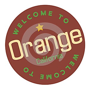 Welcome to Orange California
