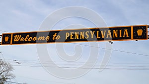Welcome to Pennsylvania Sign photo