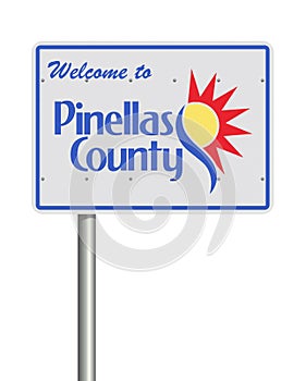 Welcome to Pinellas County road sign photo