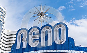 Welcome to Reno sign