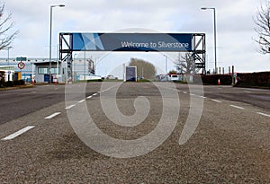 Welcome to Silverstone Circuit Sign
