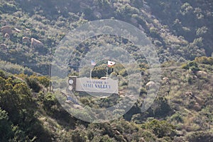 Welcome to Simi Valley Sign Nestled in the Hills