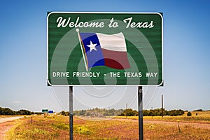 Welcome to Texas State Sign