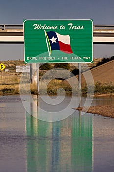 Welcome to Texas State Sign