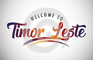 Welcome to Timor Leste