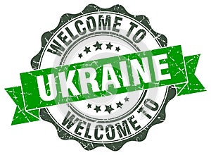 Welcome to Ukraine seal