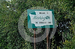 WELCOME TO WASHINGON THE EVERGREEN STATE