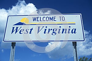 Welcome to West Virginia Sign