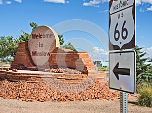 Welcome to Winslow, Arizona photo