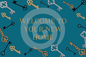 Welcome to your new home.
